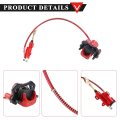 Rear Brake Master Cylinder Caliper With Pad Assembly For 50cc 70cc 90cc 110cc 125cc Chinese Quad Atv Kids Four Wheeler Taotao
