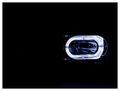 Anzo Usa 111007 Headlight Assembly Clear Lens Pair Led Black 