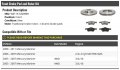 Front Ceramic Brake Pad And Rotor Kit Compatible With 2005-2011 Mercury Mariner