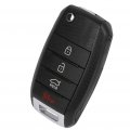 Ocpty 1 X Flip Key Entry Remote Control Uncut Fob Transmitter Replacement For Kia Optima 14 15 Nyodd4tx1306-tfl