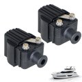Munirater 2 Pack Ignition Coils Replacement For Outboard 25 Hp Engine 1980 1982-2006 