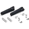 Krator Black Front Foot Rest Pegs For Yamaha Yzf R1 R6 R6s Fzs 600 Tdm 900 Xj Diversion Motorcycle Footrests Left Right