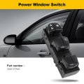 Power Window Switch Front Left Driver Side 3-16 Pins Replcaement For Nissan Altima 2013-2018 Replaces 254013ta5a