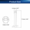 Auniwaig 5pcs 3cc Dispenser Solder Glue Cones Accessories 3ml Dispensing Machine Transparent Adhesive Tube Liquid With Piston