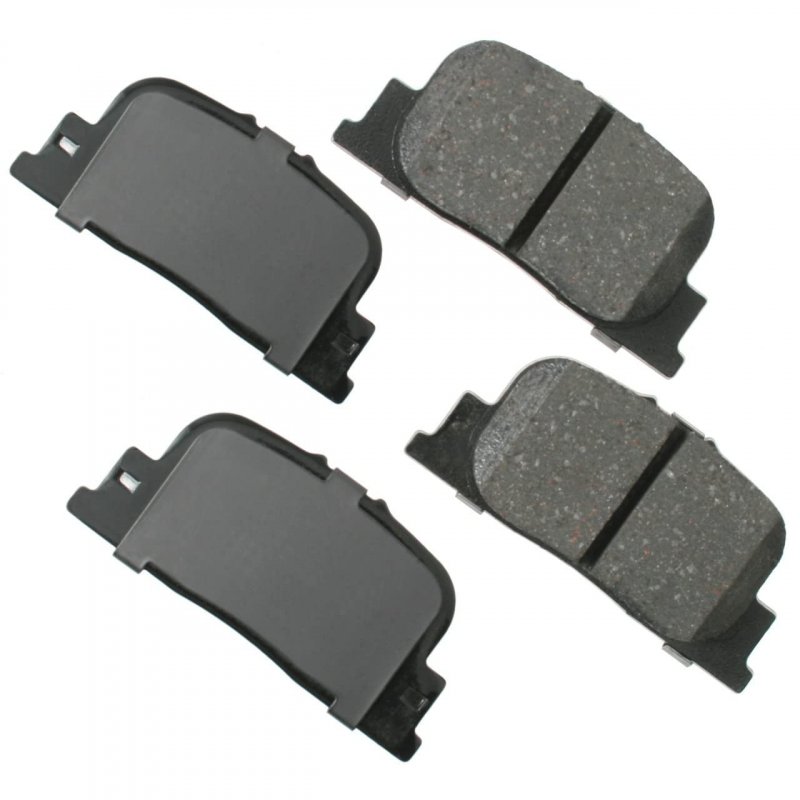 Proact Act835 Disc Brake Pad For Truck Rear Semi-metallic Ceramic Material