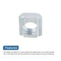 T Nuts 25pcs Galvanized Carbon Steel Slot Bolts 2020 Series M6 Hammer Head Fastener Sliding For Aluminum Extrusion Profile