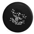 Tree Frog Funky Rainforest Endangered Island Sea Turtle Jeep Spare Tire Cover Vinyl Black 32-33 In 