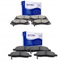 Aintier Automotive Replacement Brake Pads Front Rear Fit For Buick Lucerne 2006-2011 For Cadillac Dts