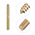 Uxcell 1 4-20 X 2 Hanger Bolts Double Head Dowel Screw For Wood Furniture 40pcs