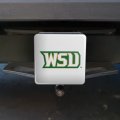 Wright State Secondary Logo Tow Trailer Hitch Cover Plug Insert