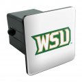 Wright State Secondary Logo Tow Trailer Hitch Cover Plug Insert