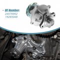 Uxcell Engine Cooler Water Pump Electric Auxiliary Coolant With Gasket No 24576952 15293048 For Buick Rainier 2004-2007