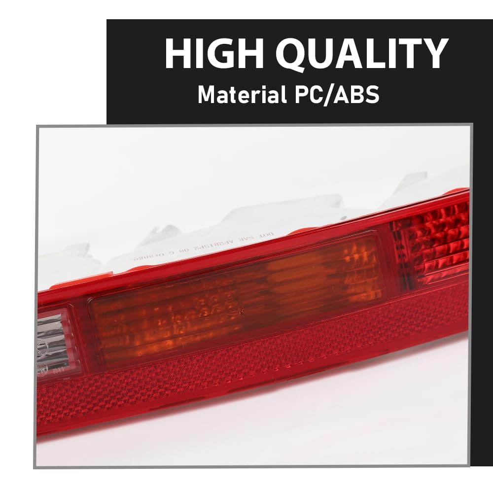Rear Bumper Tail Lamps Brake Lights Set For Audi Q5 2009-2016 Lh Rh 2pcs 8r0945095 8r0945095b