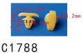 Autobahn88 Weatherstrip Clip Compatible With Volkswagen Oem 1z0837732a Pack Of 20