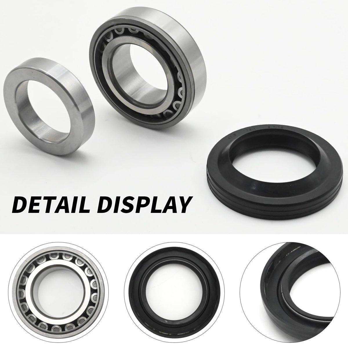 Zreneyfex 43252-7s200 Rear Axle Shaft Oil Seal Kit Replacement For Jeep Many Models Replaces 52765 432527s200