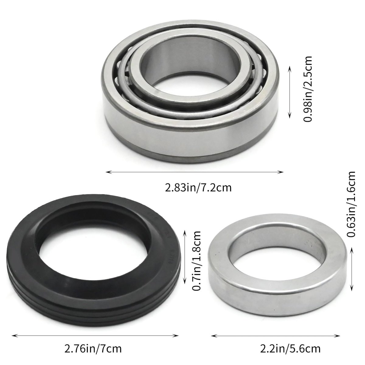 Zreneyfex 43252-7s200 Rear Axle Shaft Oil Seal Kit Replacement For Jeep Many Models Replaces 52765 432527s200