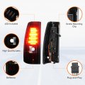 Led Tail Light For Chevy Silverado 1500 2500 03-06 Classic Hd 07 3500 04-06 Gmc Sierra 