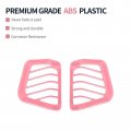 Cherocar Dashboard Side Air Conditioning Vent Trim Cover Interior Accessories Compatible With 2018-2023 Jeep Wrangler Jl Jlu