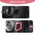 Cherocar Dashboard Side Air Conditioning Vent Trim Cover Interior Accessories Compatible With 2018-2023 Jeep Wrangler Jl Jlu