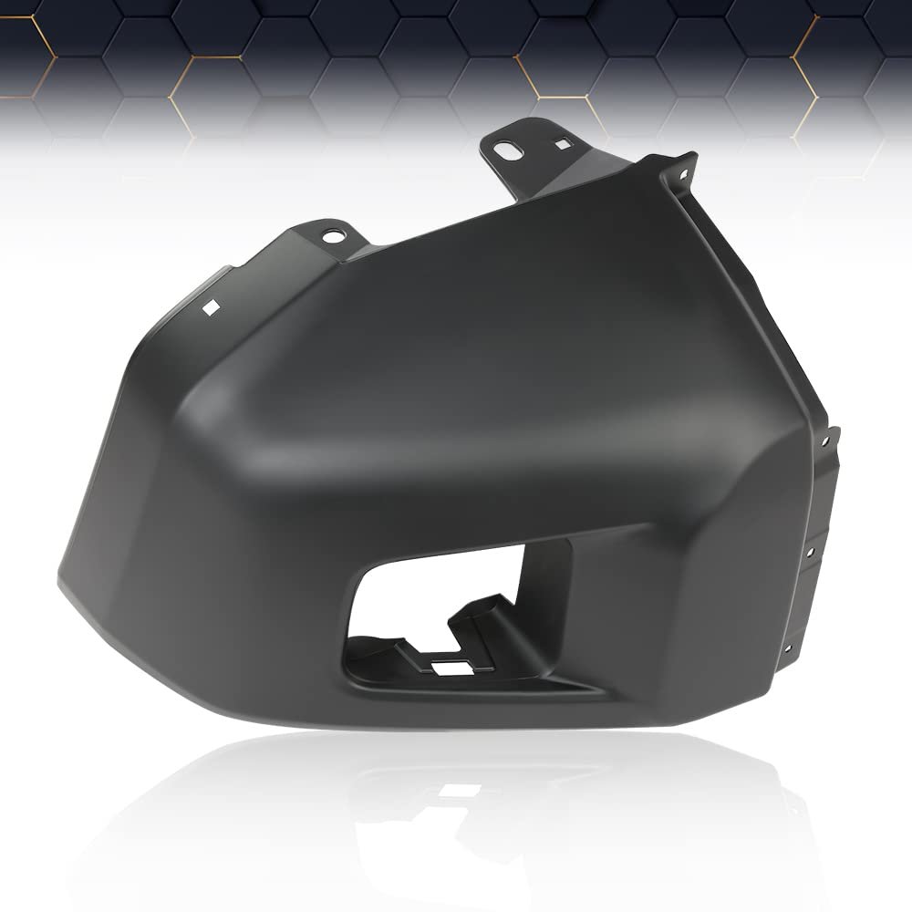 Front Bumper End Cap Left And Right Plastic W O Sensor Holes For Toyota Tundra 2014-2020 Fit Models Without Park Assist System