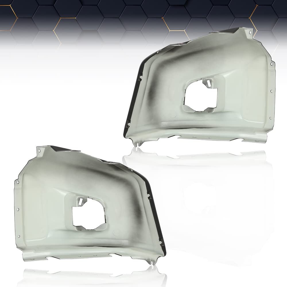 Front Bumper End Cap Left And Right Plastic W O Sensor Holes For Toyota Tundra 2014-2020 Fit Models Without Park Assist System