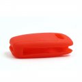 Uxcell Red Silicone Car Remote Flip Key Fob Cover Case For Audi A1 A3 A4l A6l Q7 Q5 Q3