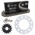 Niche Drive Sprocket Chain Combo For Yamaha Yzf600r Front 15 Rear 47 Tooth 520v O-ring 108 Links