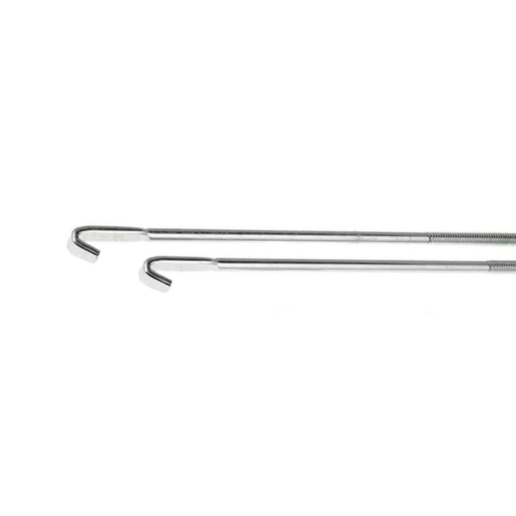 Battery Hold Down Kit Steel Silver Frame 10 Inches Length 0 31 Width