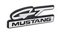 1994 1995 Ford Gt Mustang Stylized Block Script Fender Emblem