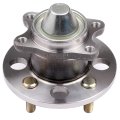 Rear Wheel Hub And Bearing Assembly 512325 For 2006 2011 Kia Rio Rio5 2007 Hyundai Accent Non Abs 4 Bolts Left Right 