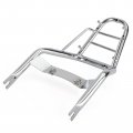 Frezon Chrome Rear Luggage Carry Rack Fit For Honda Monkey 125 2018 2019 2021 2022