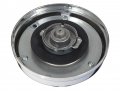 Auto Krafters Compatible Replacement For Gas Cap Vented Chrome-plated Black Nameplate Logo Insert Silver Accents 70-77 Maverick