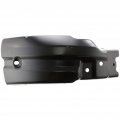 Front Bumper End For Chevy Silverado 2500 3500 Hd 2007 2008 2009 2010 Passenger Side Right Painted Black Steel Gm1005148 