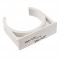 Uxcell Pvc Water Pipe 50mm Clamps Clips Fit For 1 97 Inch Od Tv Trays Tubing Hose Hanger Support Pex 20pcs