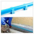 Uxcell Pvc Water Pipe 50mm Clamps Clips Fit For 1 97 Inch Od Tv Trays Tubing Hose Hanger Support Pex 20pcs