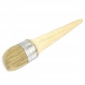 Uxcell Wooden Handle Soft Bristle Oil Paint Painting Wax Brush 50mm Dia 