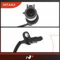 A-premium Abs Wheel Speed Sensor Compatible With Ford Models For Mustang 2005 2006 2007 2008 2009 2010 Front Driver Or