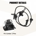 Uxcell 1pcs Front Left Abs Sensor Wheel Speed For Honda Insight 29021 1 5l Electric Gas 2 0l Gas Civic 2016-2020 1 2