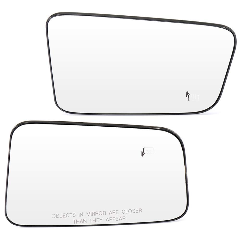 Left And Right Side Replacement Mirror Glass Fit For 2007 2008 2009 2010 2011d Edge 2007-2010 For Lincoln Mkx Heating