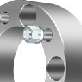 5 5 Wheel Spacers 2 In Thickness 108mm Bore For Ram 1500002 2014 Durango Dakota Aspen Raider 5 Lug Forged Aluminum Adapter 2 