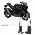 1 Pair Motorcycle Wing Rearview Mirrors Adjustable Rotating Mirror Wind Swivel For Suzuki Gsxr 1000 2017a 2021