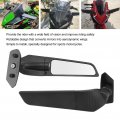 1 Pair Motorcycle Wing Rearview Mirrors Adjustable Rotating Mirror Wind Swivel For Suzuki Gsxr 1000 2017a 2021