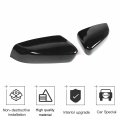 Cherocar For Mustang Rearview Side Mirror Cover Exterior Accessories Ford 2009 2010 2011 2012 2013 Black