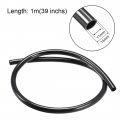 Uxcell Nylon Line Hose Tube 11mm 0 43 Id X 14mm 55 Od 1m Pa12 For Air Brake Fluid Transfer Black