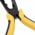 Uxcell Needle Nose Pliers 6-inch With Side Cutter Forged From Chrome-vanadium Steel Black Phosphate