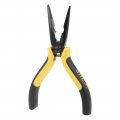 Uxcell Needle Nose Pliers 6-inch With Side Cutter Forged From Chrome-vanadium Steel Black Phosphate