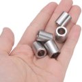 5 Pcs Stainless Steel Spacer 16 Bore X 1 2 Od 8 Length Screw Bushing Plain Finish Round Metal For Screws Bolts And Rods