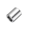 5 Pcs Stainless Steel Spacer 16 Bore X 1 2 Od 8 Length Screw Bushing Plain Finish Round Metal For Screws Bolts And Rods