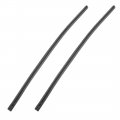 X Autohaux 2pcs 400mm 16inch 8x10mm 3 Section Rubber Windshield Wiper Blade Refills For Car