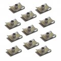 20pcs M5 Chimney U Nut Spire Clips Speed Fasteners Metal Bumper Zincification Fixings Panel For Motor Vehicles Domestic 